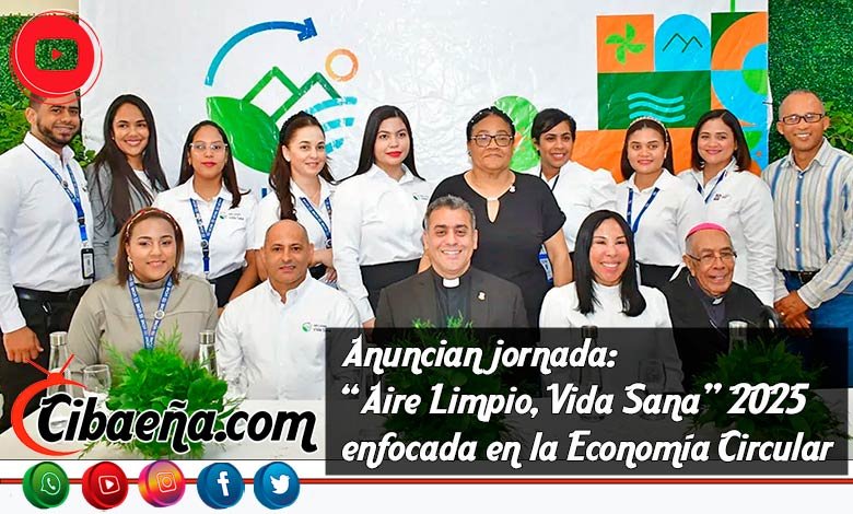 Anuncian jornada “Aire Limpio, Vida Sana” 2025 enfocada en la Economía Circular
