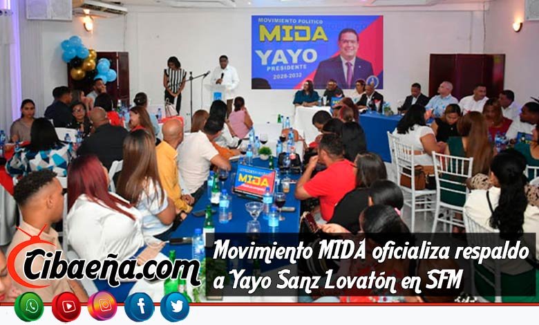 Movimiento MIDA oficializa respaldo a Yayo Sanz Lovatón en SFM