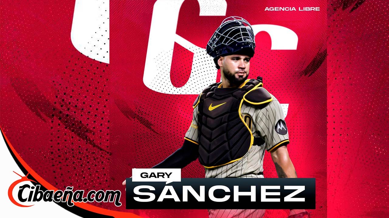 Gigantes del Cibao firman al receptor Gary Sánchez